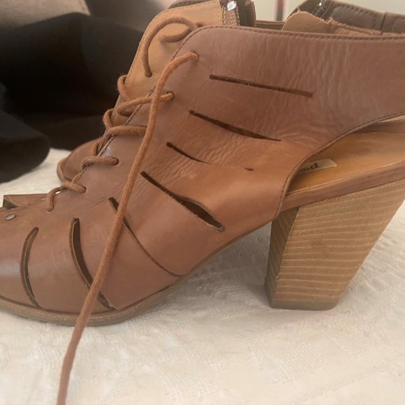 Paul Green - Brown Leather Cosmo Lace-Up Bootie - Very good condition - Picture 4 of 4